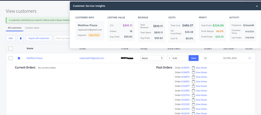 BigCommerce CS Insights at $20