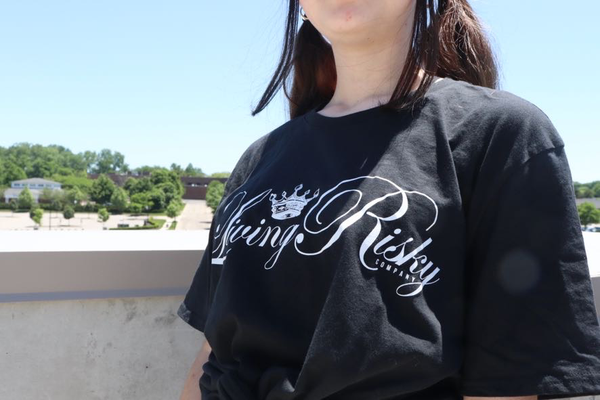 Living Risky Company - Script Tee